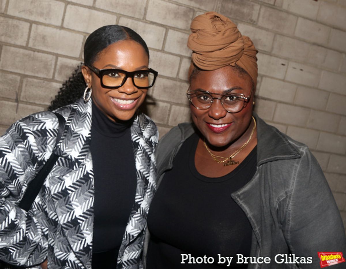 Producer Kandi Burruss and Danielle Brooks at 
