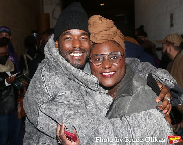 Luke James and Danielle Brooks Photo