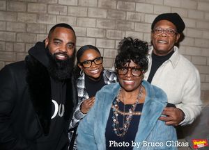 Producers Todd Tucker, Producer Kandi Burruss, Director LaTanya Richardson Jackson and Samuel L. Jackson @ BroadwayWorld Producers Todd Tucker, Producer Kandi Burruss, Director LaTanya Richardson Jackson an Photo