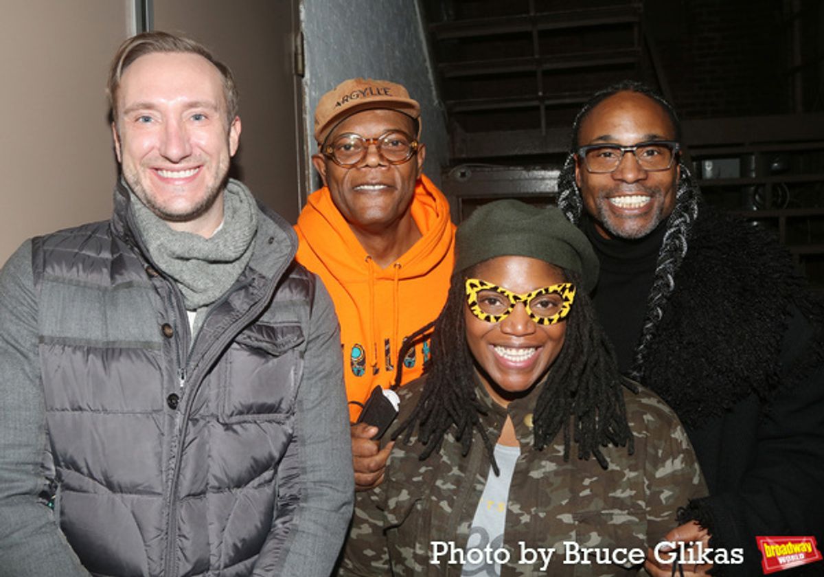 Adam Porter Smith, Samuel L. Jackson, Mary Martha E. Ford and Billy Porter  at 