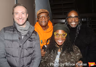Adam Porter Smith, Samuel L. Jackson, Mary Martha E. Ford and Billy Porter  Photo