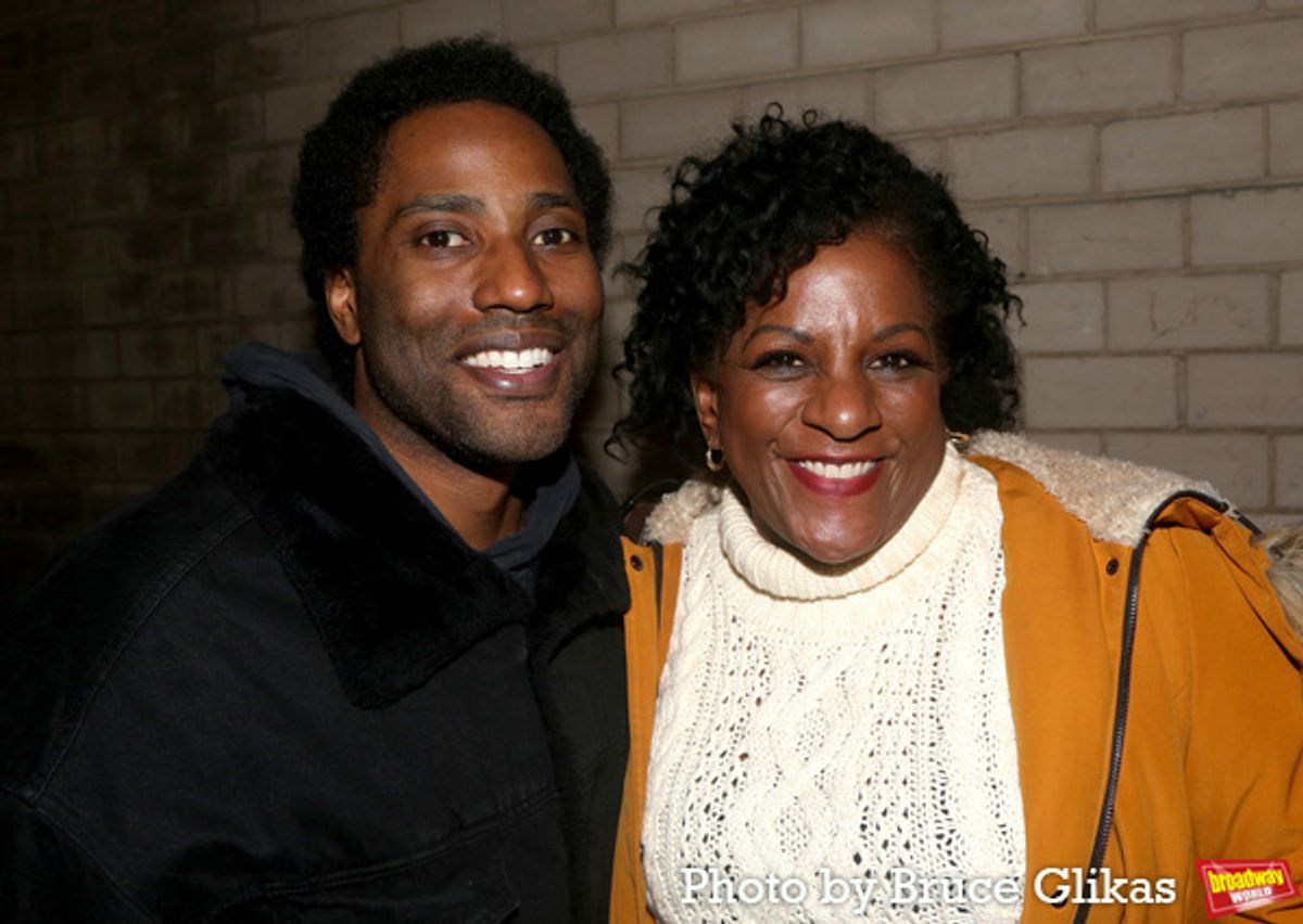 John David Washington and Pat Battle  at 