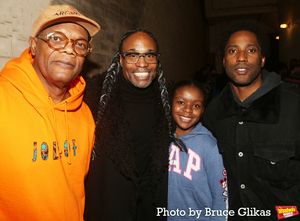 Samuel L. Jackson, Billy Porter, Jurnee Swan and John David Washington @ BroadwayWorld Samuel L. Jackson, Billy Porter, Jurnee Swan and John David Washington Photo
