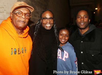 Samuel L. Jackson, Billy Porter, Jurnee Swan and John David Washington  Photo