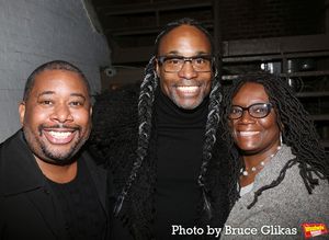 BCEFA Board of Trustees Producer Brian Moreland, Billy Porter and Production Stage Manager Beverly Jenkins @ BroadwayWorld BCEFA Board of Trustees Producer Brian Moreland, Billy Porter and Production Stage Ma Photo