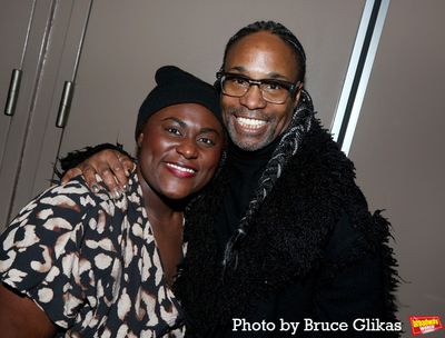 Danielle Brooks and Billy Porter  Photo