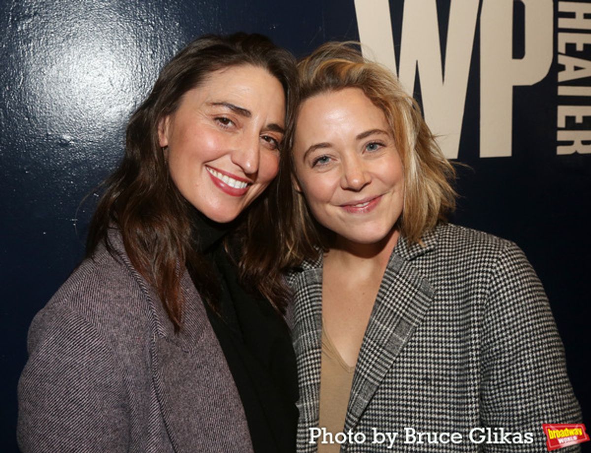 Sara Bareilles and Erika Henningsen at 