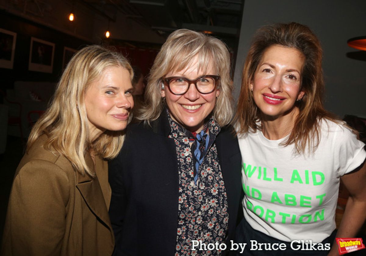 Celia Keenan-Bolger, Producing Artistic Director of WP Theater Lisa McNulty and Alysia Reiner at 