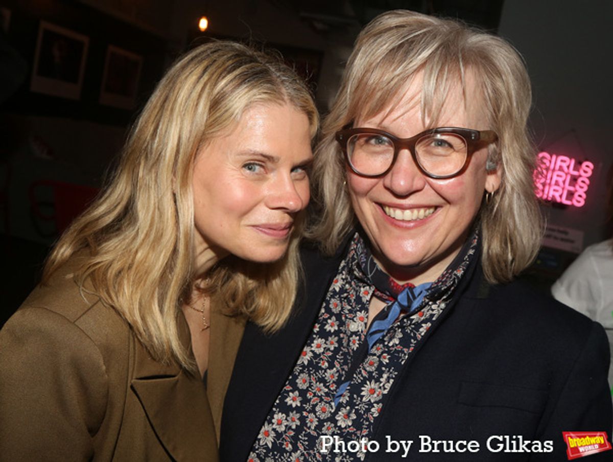 Celia Keenan-Bolger and Producing Artistic Director of WP Theater Lisa McNulty  at 