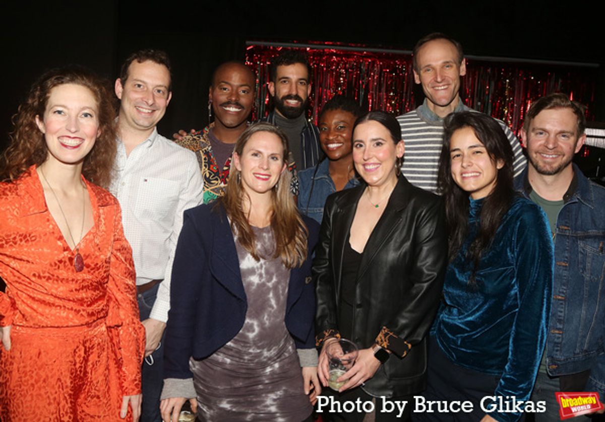 Lightning Rod Special's Co- Artistic Director Alice Yorke, Lightning Rod Special's Co- Artistic Director Scott R. Sheppard, Danny Wilfred, Katie Gould, Jaime Maseda, Brett Ashley Robinson, Lee Minora, Alex Bechtel at 