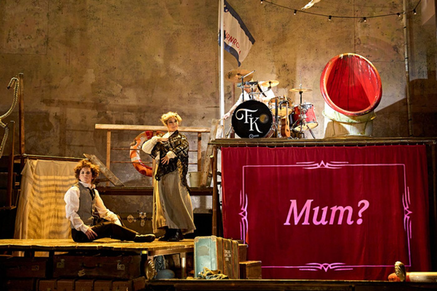 Photos: First Look at Told By An Idiot's CHARLIE AND STAN at Wilton's Music Hall  Image