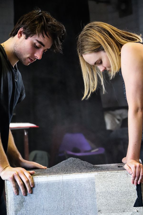 Photos: Go Inside Rehearsals for SMOKE at Southwark Playhouse  Image
