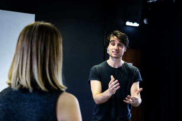 Photos: Go Inside Rehearsals for SMOKE at Southwark Playhouse  Image