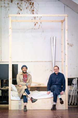 Nathan Laryea and Leo Bill @ BroadwayWorld Nathan Laryea and Leo Bill Photo