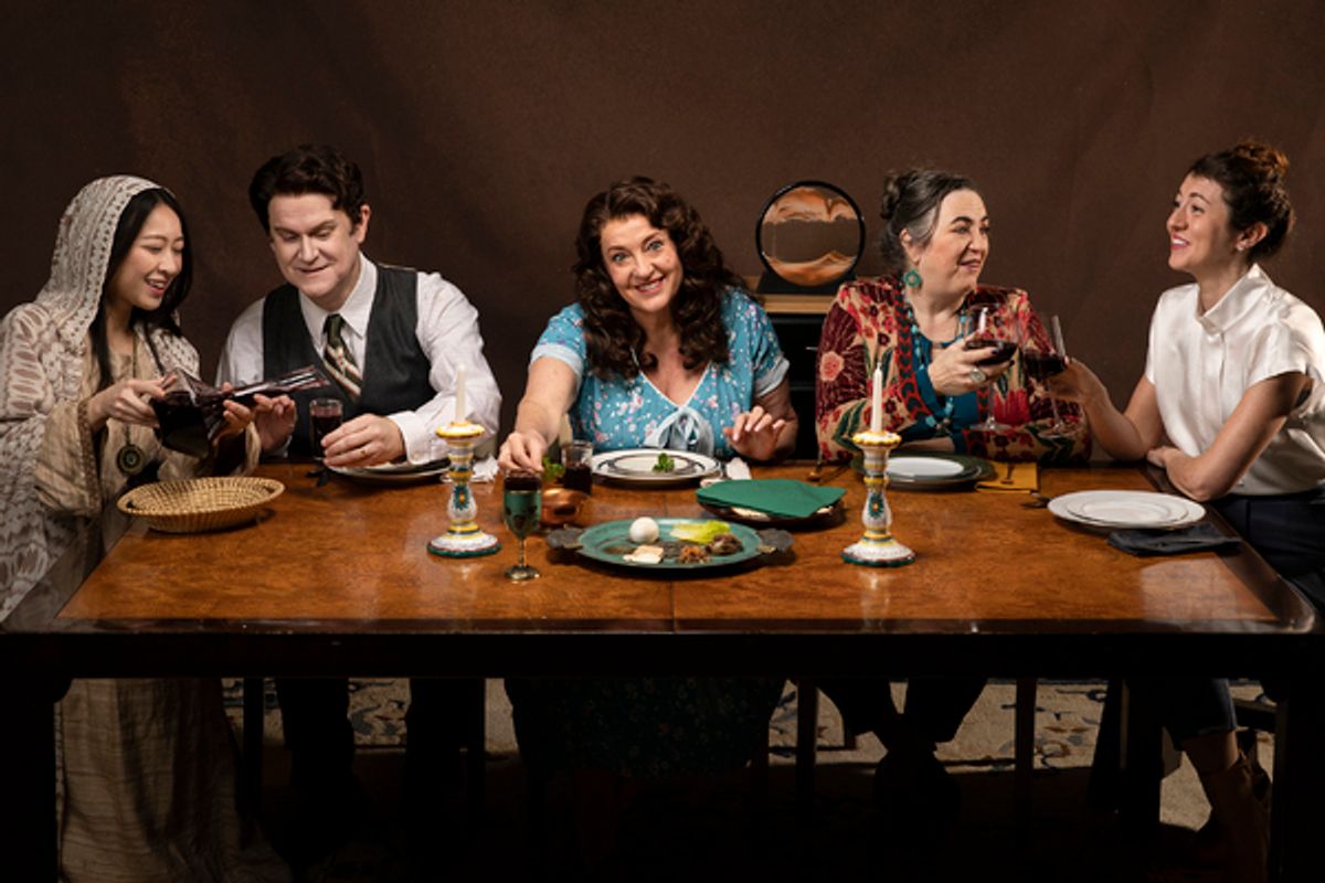 Sarah Lo, Michael Champlin, Luisa Sermol, Cindy Goldfield, and Olivia Nicole Hoffman at 