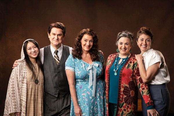 Sarah Lo, Michael Champlin, Luisa Sermol, Cindy Goldfield, and Olivia Nicole Hoffman Photo
