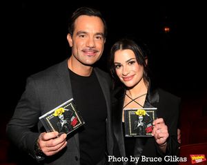 Ramin Karimloo and Lea Michele  Photo