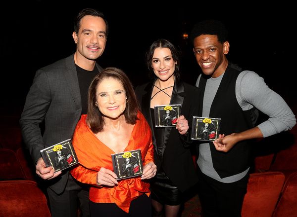 Ramin Karimloo, Tovah Feldshuh, Lea Michele and Jared Grimes Photo