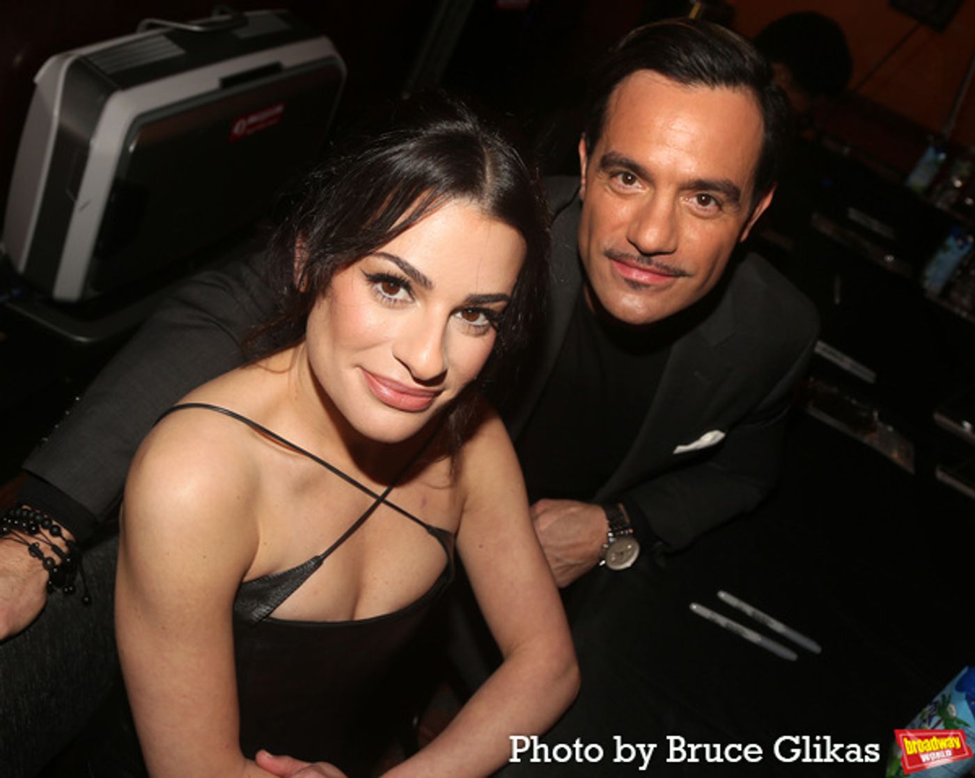 Photos: Go Inside the FUNNY GIRL Cast Album Signing with Lea Michele, Ramin Karimloo, Tovah Feldshuh, & Jared Grimes  Image