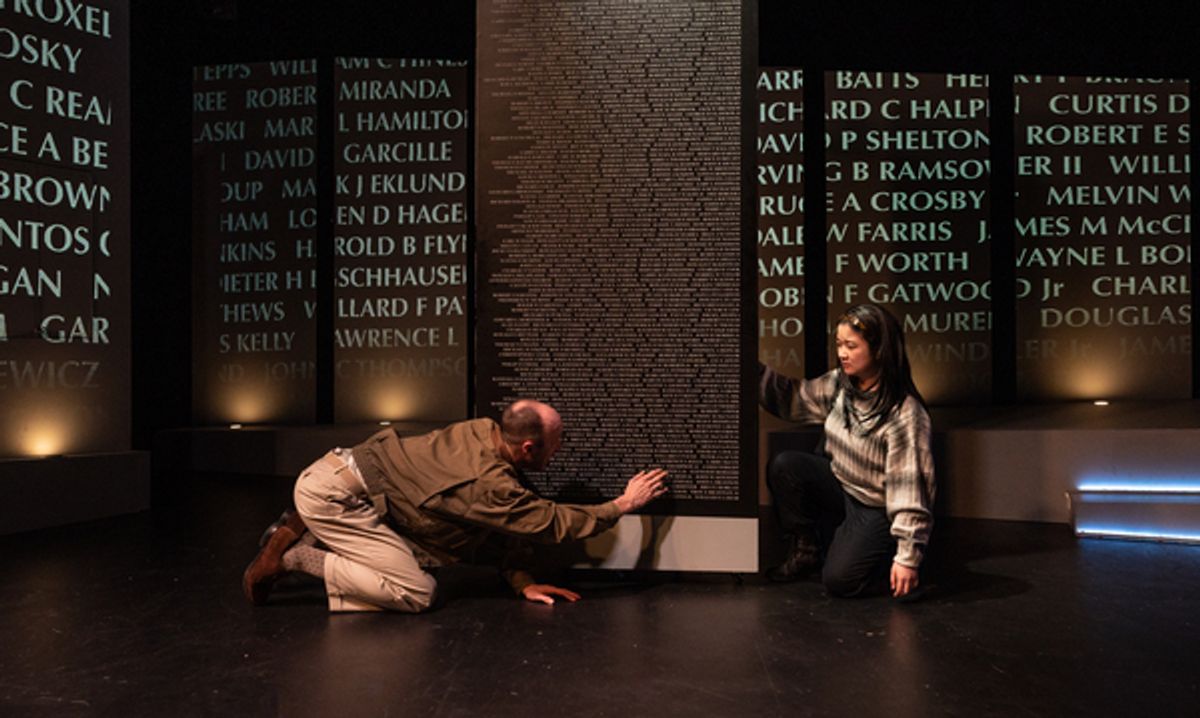 James Patrick Nelson, Angel Lin at 