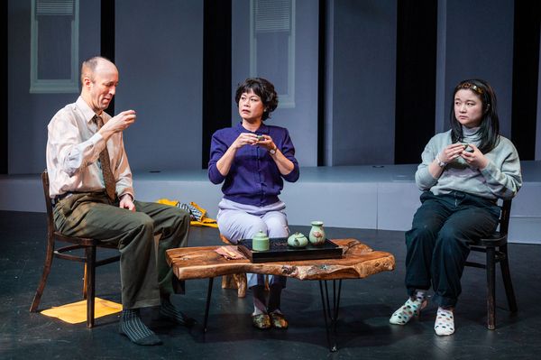 James Patrick Nelson, Rachel Lu, Angel Lin Photo