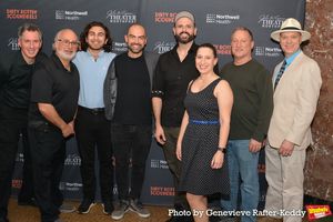 Laura Shubert (Sound Design) joins with Music Director James Olmstead with the band t Photo