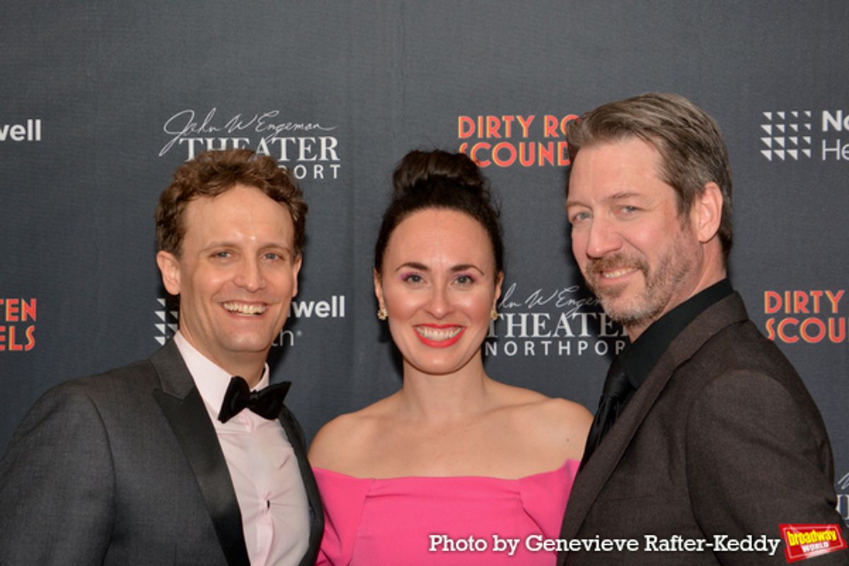 Danny Gardner, Emily Larger and James D. Sasser at 