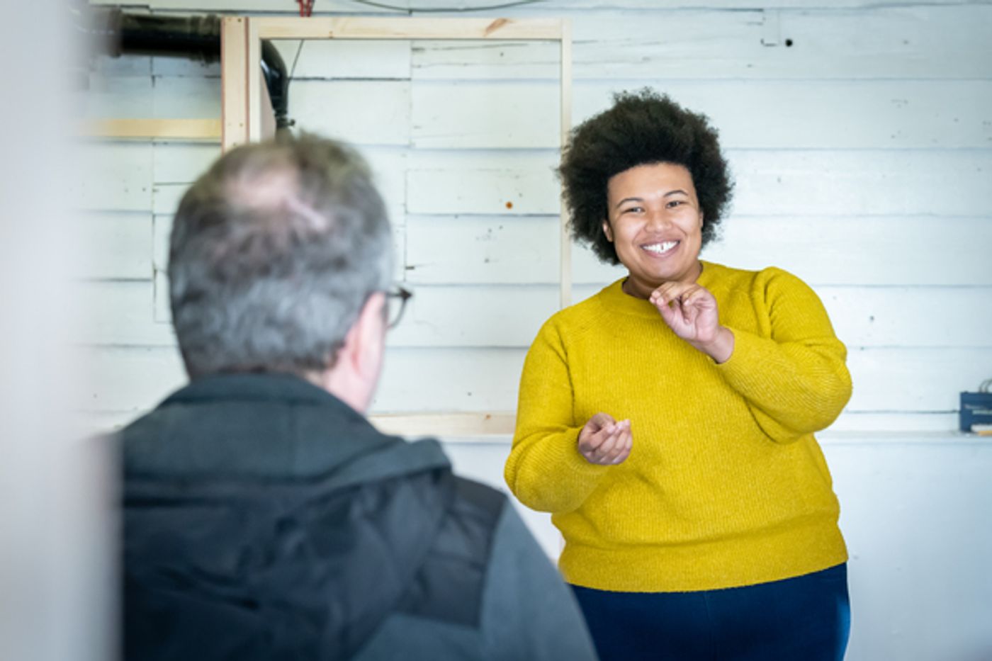 Photos: Inside Rehearsal For NOTES FROM A SMALL ISLAND at the Watermill Photos: Inside Rehearsal For NOTES FROM A SMALL ISLAND at the Watermill Image