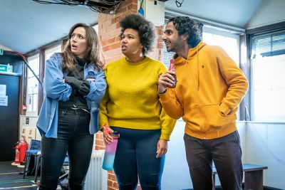 Bryony Corrigan, Anne Odeke, Akshay Sharan Photo