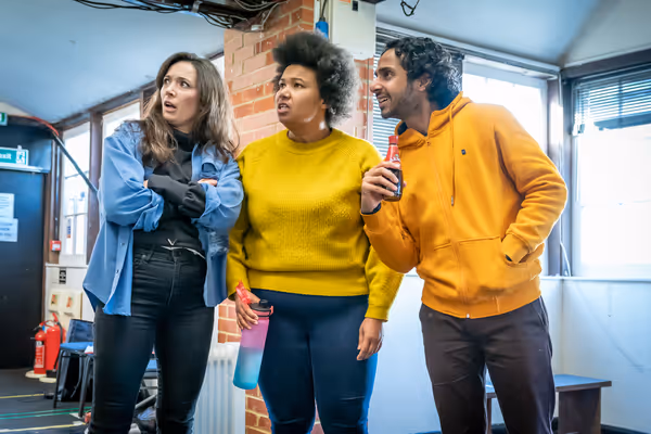 Bryony Corrigan, Anne Odeke, Akshay Sharan Photo