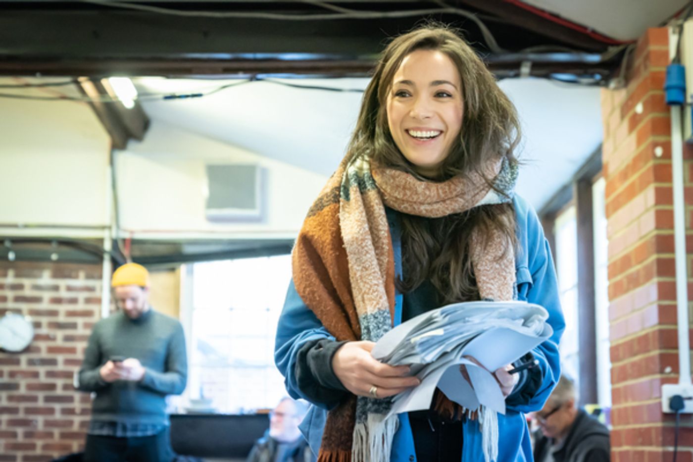 Photos: Inside Rehearsal For NOTES FROM A SMALL ISLAND at the Watermill  Image