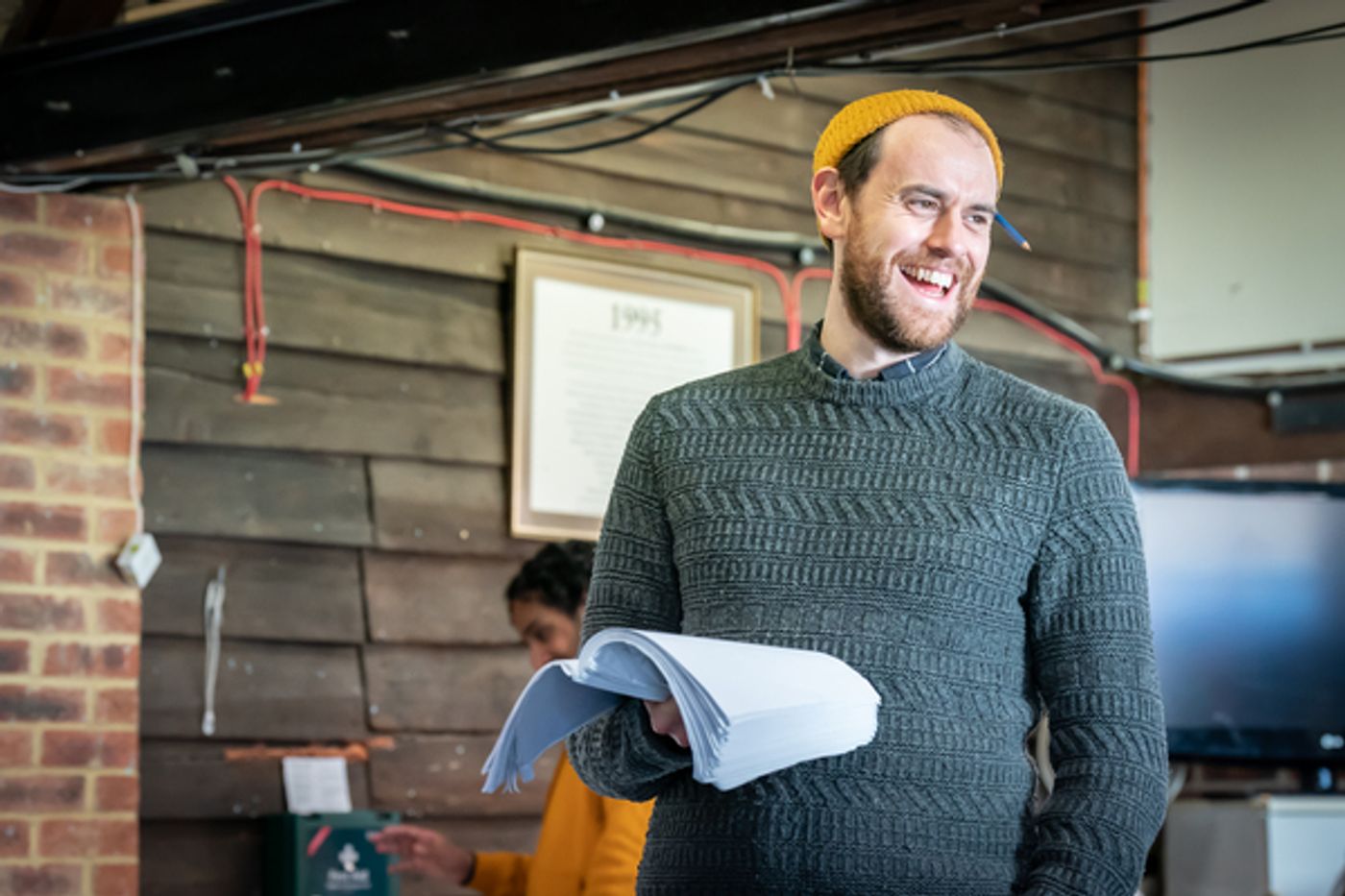 Photos: Inside Rehearsal For NOTES FROM A SMALL ISLAND at the Watermill Photos: Inside Rehearsal For NOTES FROM A SMALL ISLAND at the Watermill Image
