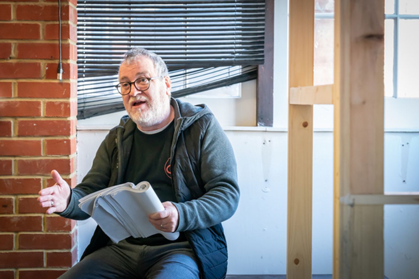 Photos: Inside Rehearsal For NOTES FROM A SMALL ISLAND at the Watermill  Image