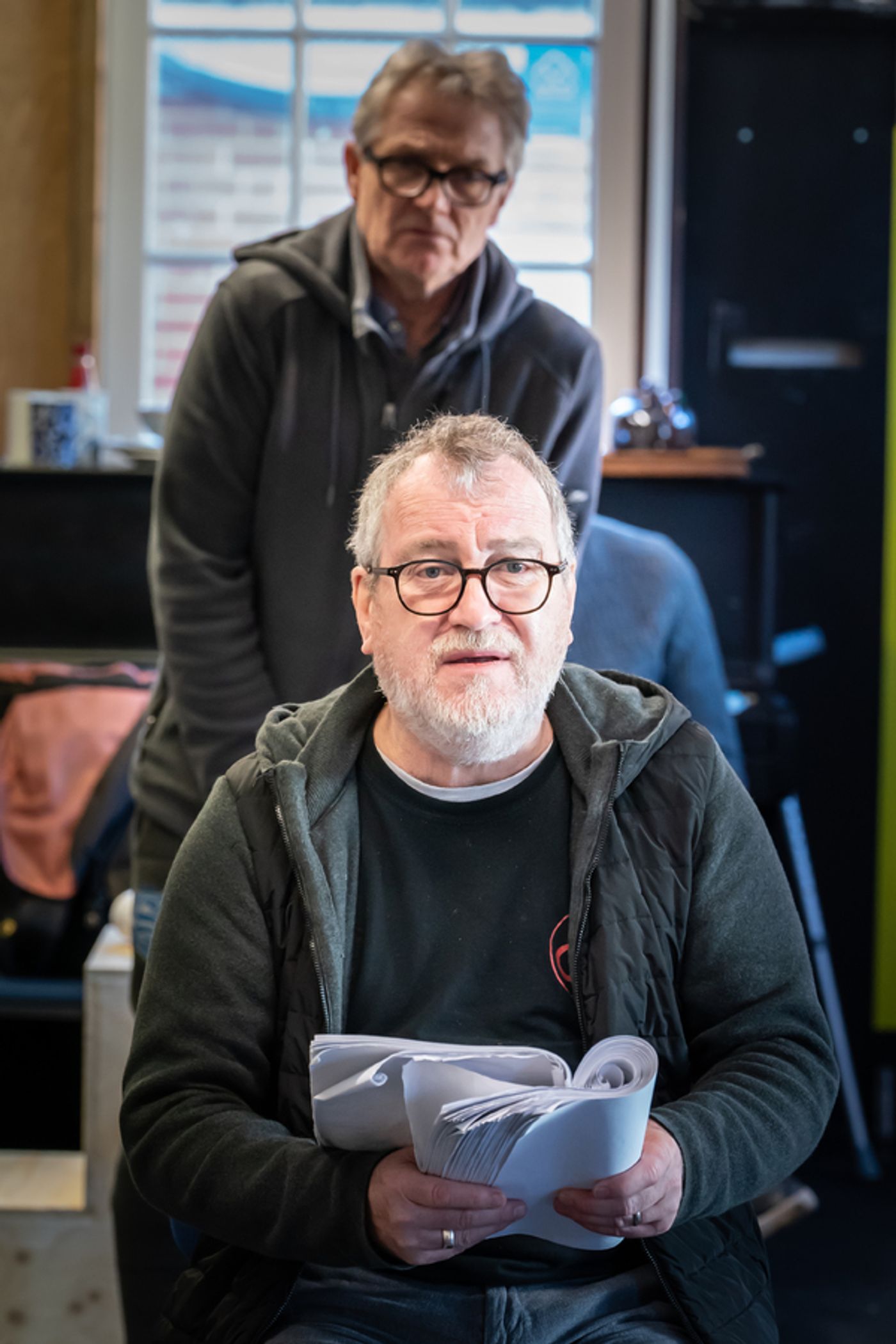 Photos: Inside Rehearsal For NOTES FROM A SMALL ISLAND at the Watermill  Image