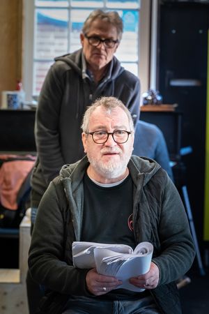 Steven Pinder, Mark Hadfield @ BroadwayWorld Steven Pinder, Mark Hadfield Photo