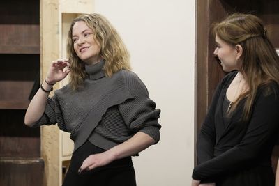 Sandra Mae Frank and Mariel Ardila Photo