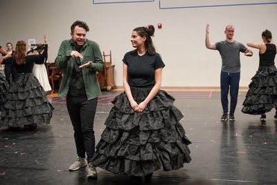 Trey Harrington, Krissy Lemon, and cast Photo