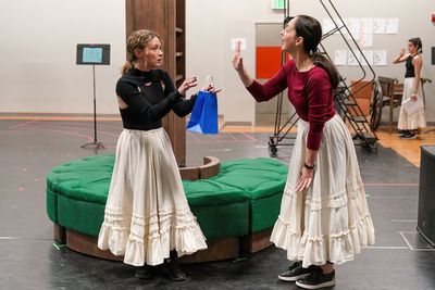 Sandra Mae Frank and Meredith McCall  Photo