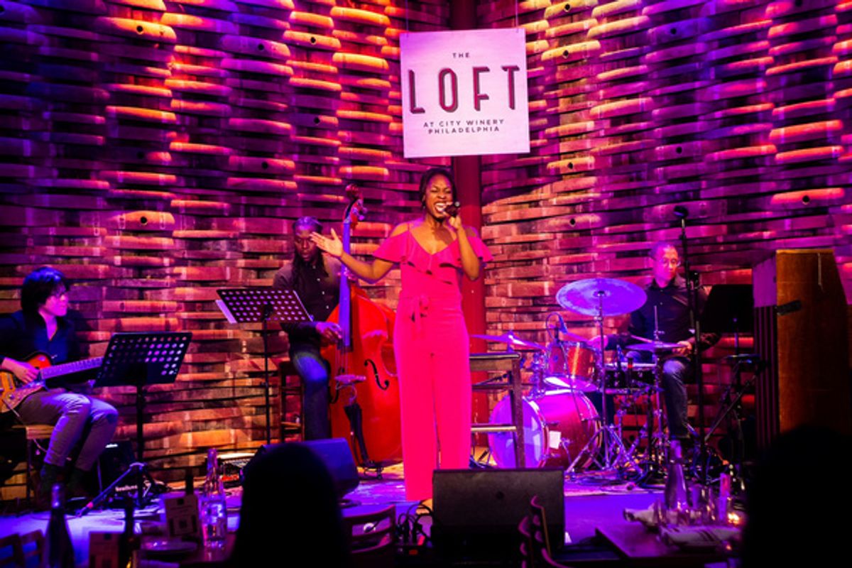 Ashley Arnold with Hajime Yoshida, Jonathan Michel and Jonathan Whitney at 