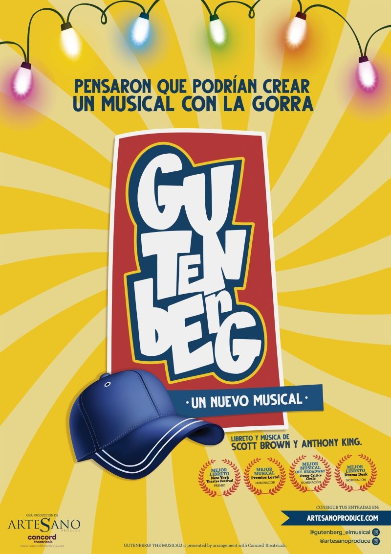 GUTENBERG se estrenará el 4 de febrero en la Sala Azarte  Image