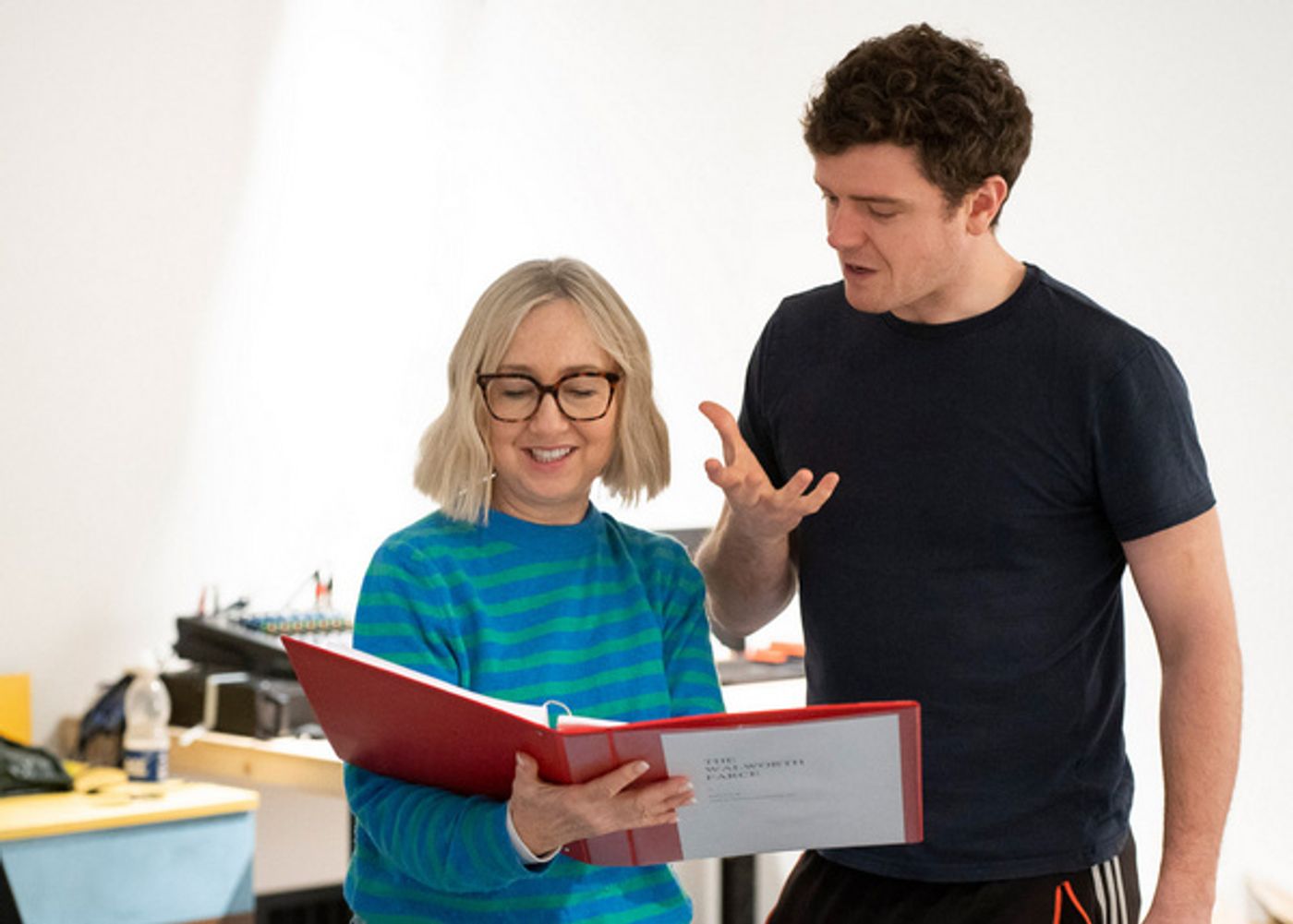 Photos: Inside Rehearsal For THE WALWORTH FARCE at The New Southwark Playhouse Elephant  Image