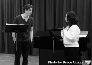 Derek Klena and Auli'i Cravalho @ BroadwayWorld Derek Klena and Auli'i Cravalho Photo
