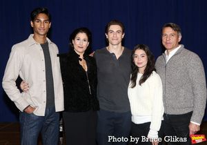 Michael Maliakel, Stephanie J. Block, Derek Klena, Auli'i Cravalho and Nathan Gunn Photo