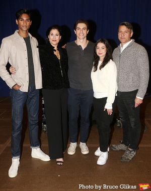 Michael Maliakel, Stephanie J. Block, Derek Klena, Auli'i Cravalho and Nathan Gunn Photo