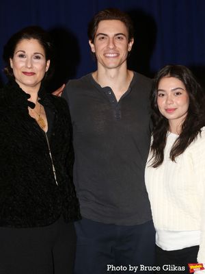 Stephanie J. Block, Derek Klena and Auli'i Cravalho @ BroadwayWorld Stephanie J. Block, Derek Klena and Auli'i Cravalho Photo