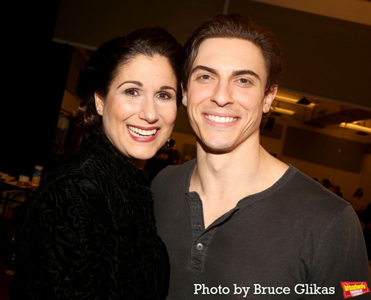 Stephanie J. Block and Derek Klena at 