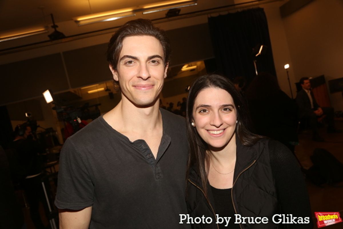 Derek Klena and Director Sammi Cannold  at 
