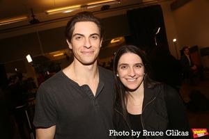 Derek Klena and Director Sammi Cannold  Photo