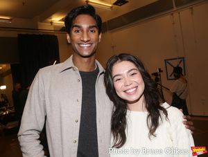 Michael Maliakel and Auli'i Cravalho @ BroadwayWorld Michael Maliakel and Auli'i Cravalho Photo
