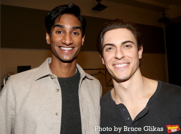 Michael Maliakel and Derek Klena Photo